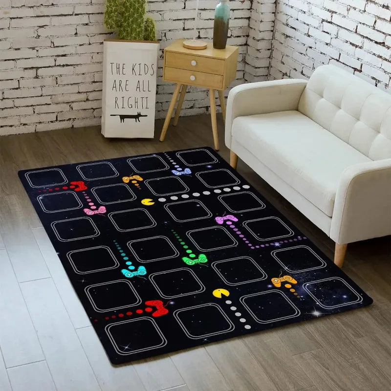 Gaming Controller Carpet Large Area Big Rugs for Decorations Boys Gamer Living Room Hallway Balcony Runner Mats Bedroom Doormat